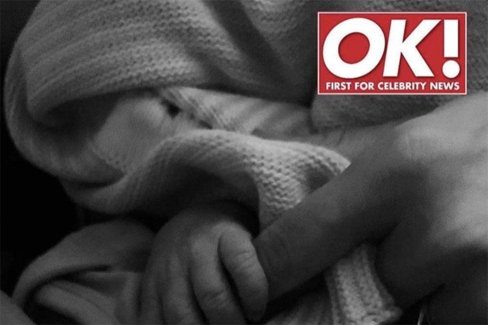 Aston Merrygold's baby announcement (c) Instagram