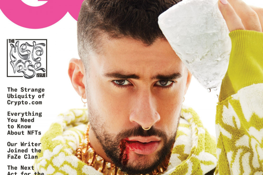 Bad Bunny is the cover star for the June issue of GQ   (c) Roe Ethridge/GQ)