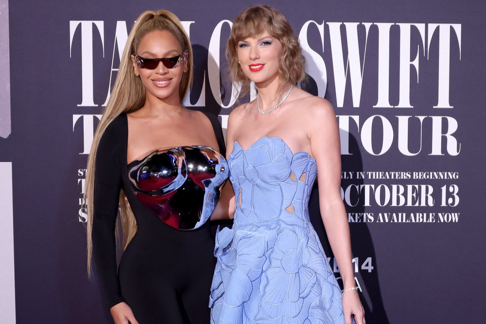 Beyonce and Taylor Swift at the Eras premiere