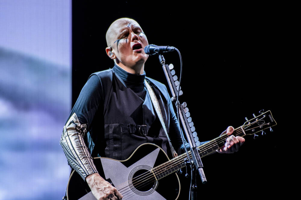 Billy Corgan performed at Lisa Marie Presley's funeral