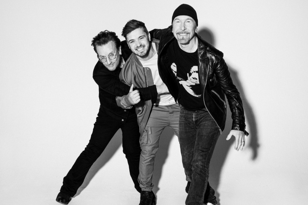 Bono, Martin Garrix and The Edge