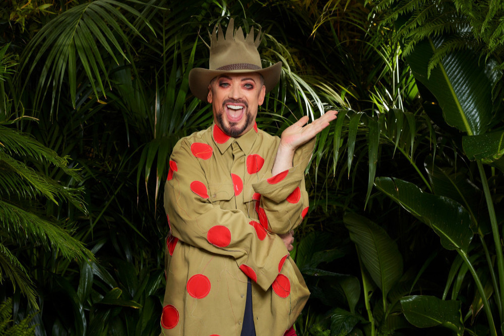 Boy George says his spiritual practices saved him from being attacked by a snake on I'm A Celebrity