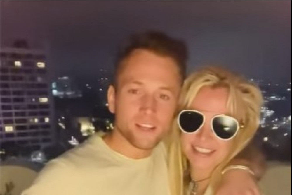 Britney Spears loved getting to meet Taron Egerton (C) Britney Spears/Instagram