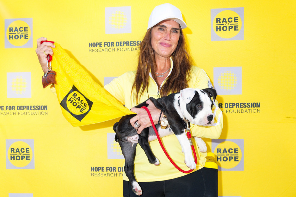 Brooke Shields reportedly picked out her rescue puppy as she had a twisted tail and ‘no one else wanted’ the animal