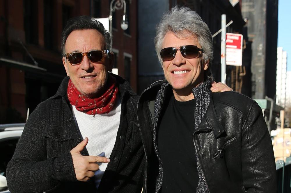 Bruce Springsteen and Jon Bon Jovi 