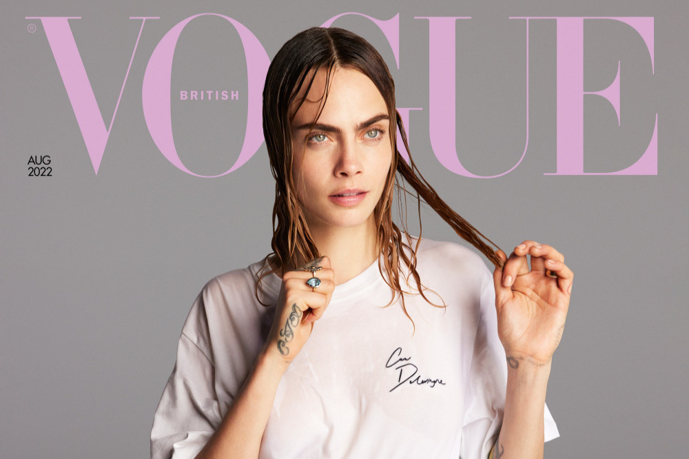 Cara Delevingne covers British Vogue