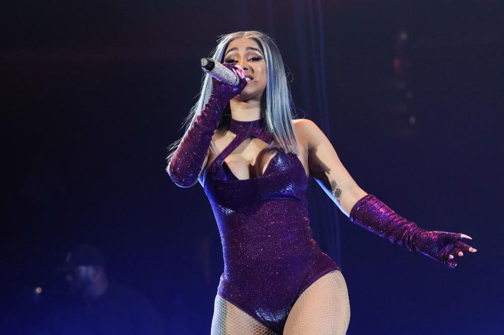 Cardi B at the BET Experience
