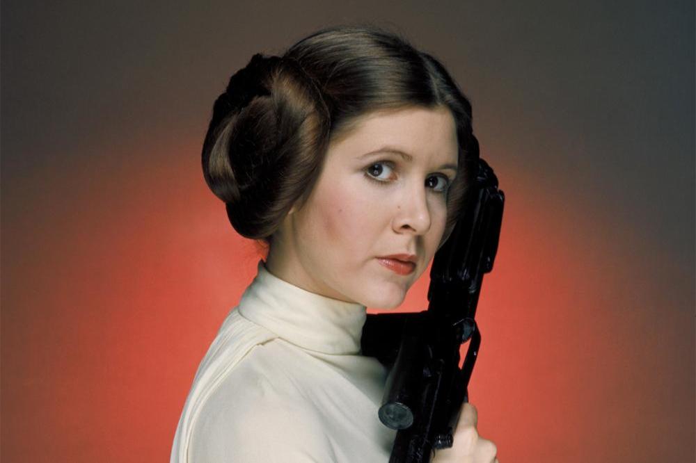 Carrie Fisher as Leia