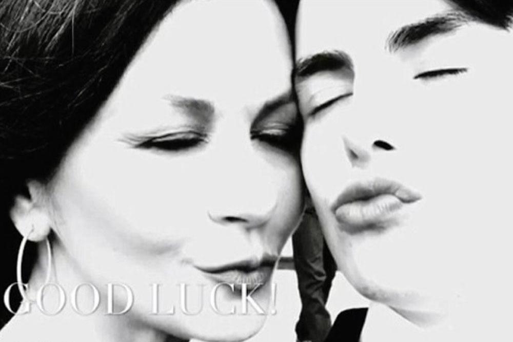 Catherine Zeta-Jones and her son, Dylan (c) Instagram