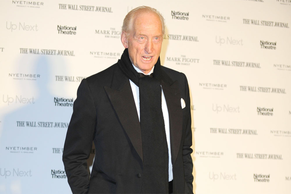 Charles Dance developed a stammer as a teenager