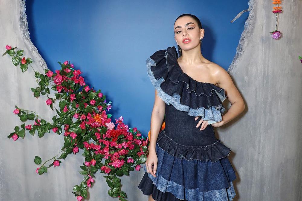 Charli XCX at the Diesel Make Love Not Walls cocktail party