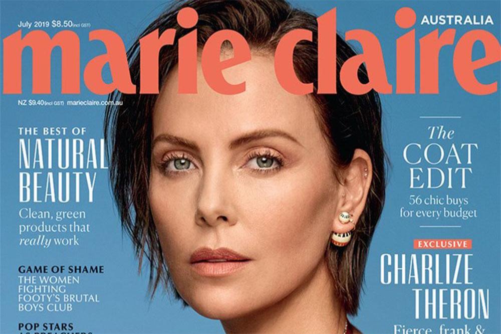Charlize Theron for Marie Claire Australia