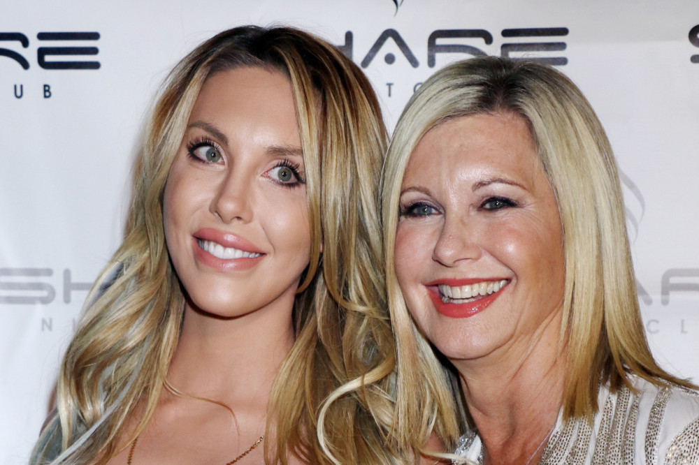 Olivia Newton-John's daughter Chloe Lattanzi broke down in tears during a TV interview as she remembered her late mother
