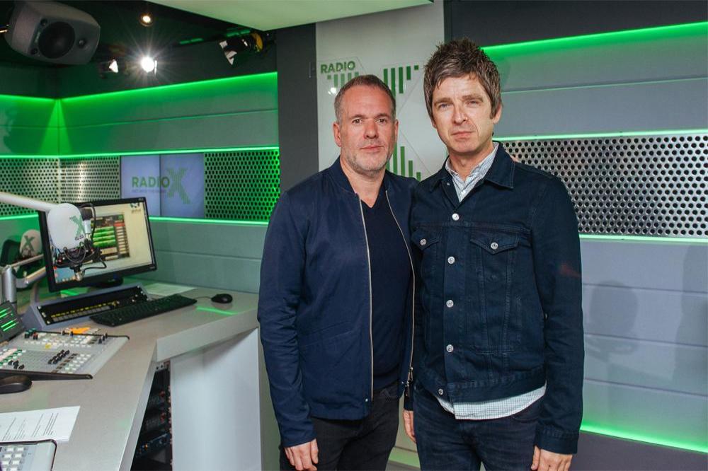 Noel Gallagher and Chris Moyles