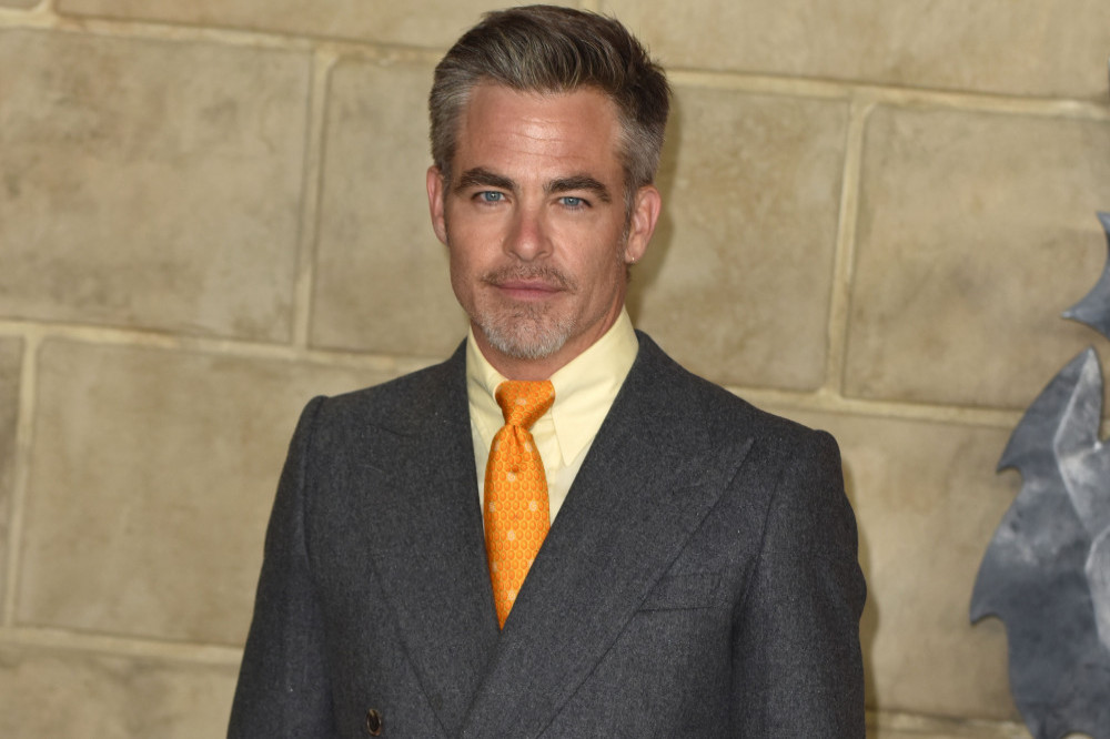 Chris Pine suffered badly with acne