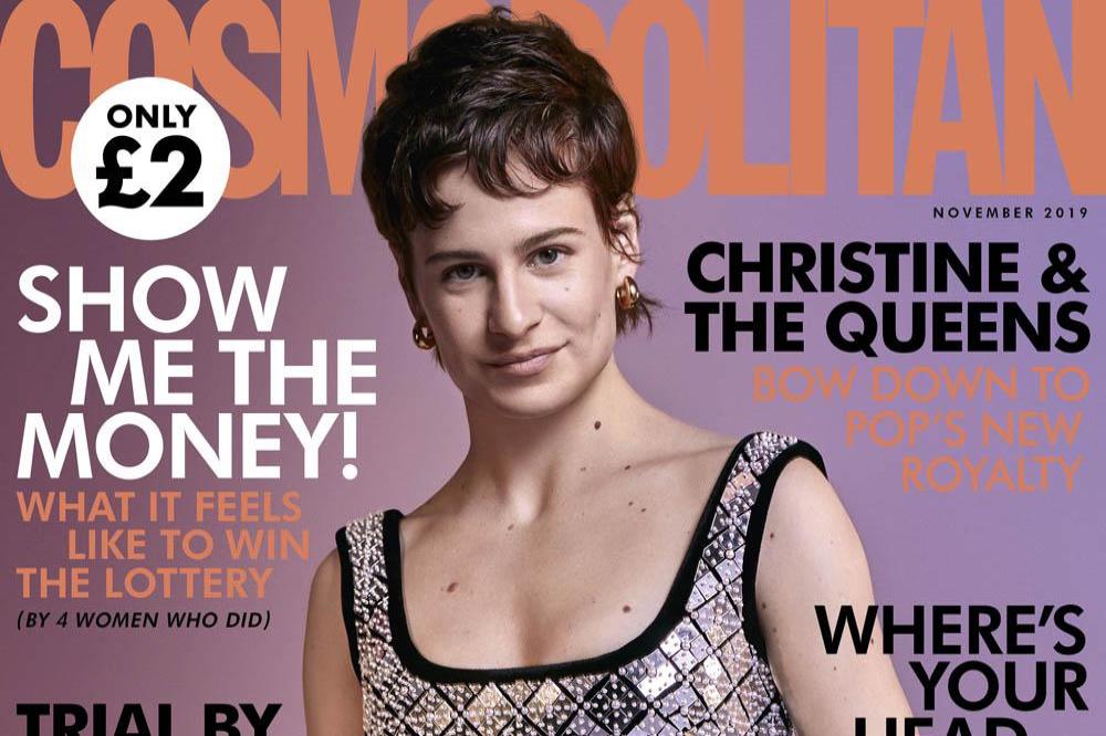 Christine and the Queens covers Cosmopolitan October 2019