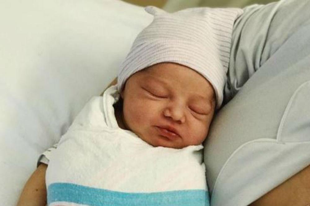 Claire Holt's newborn son James [c Instagram]