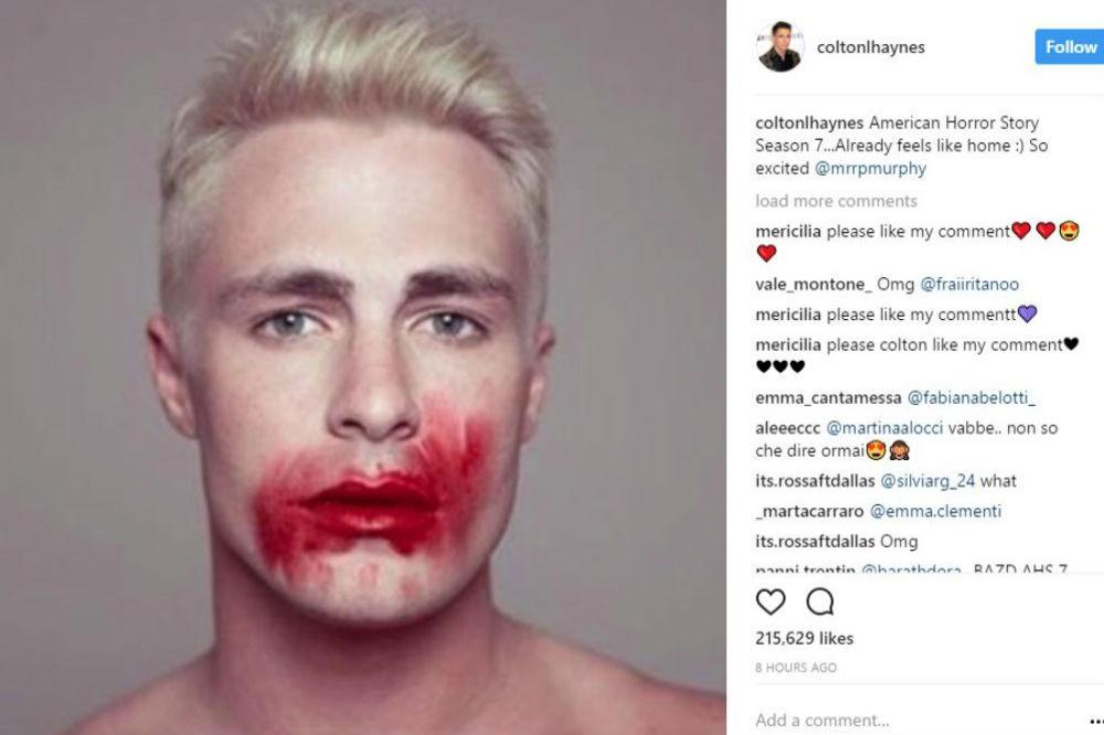 Colton Haynes (c) Instagram