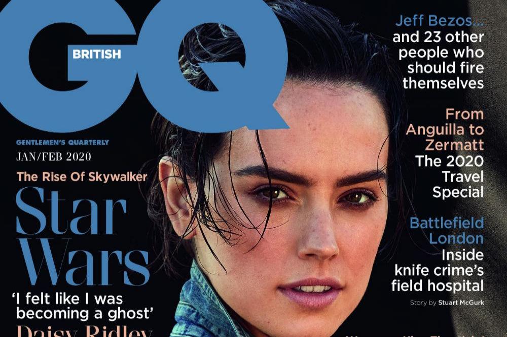 Daisy Ridley covers GQ magazine