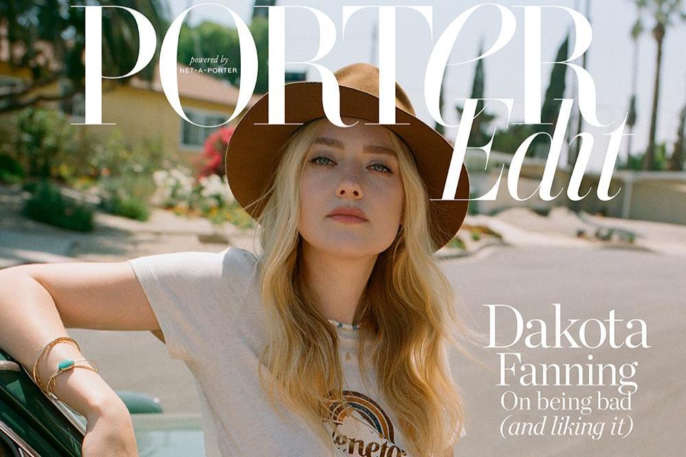Dakota Fanning on PorterEdit magazine