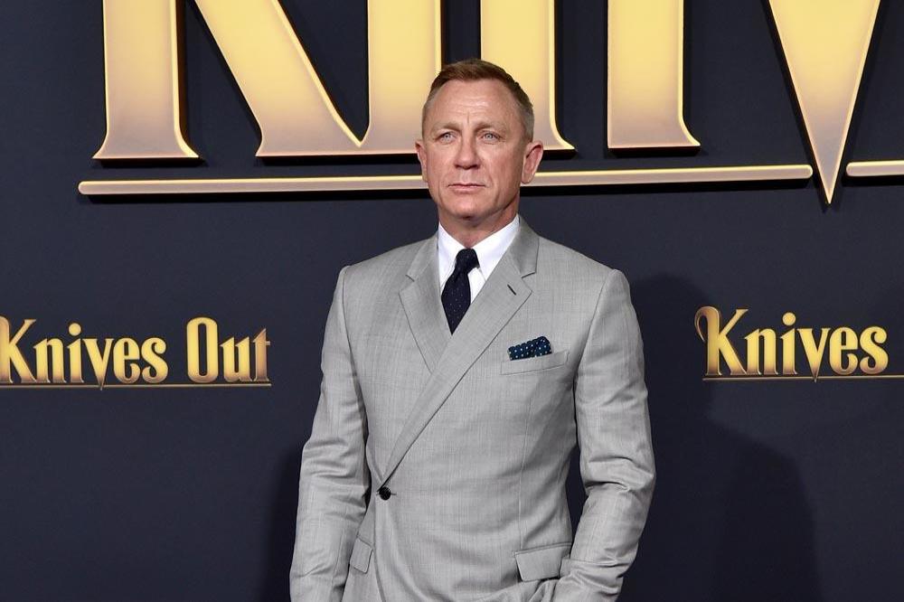 Daniel Craig at the Knives Out premiere 