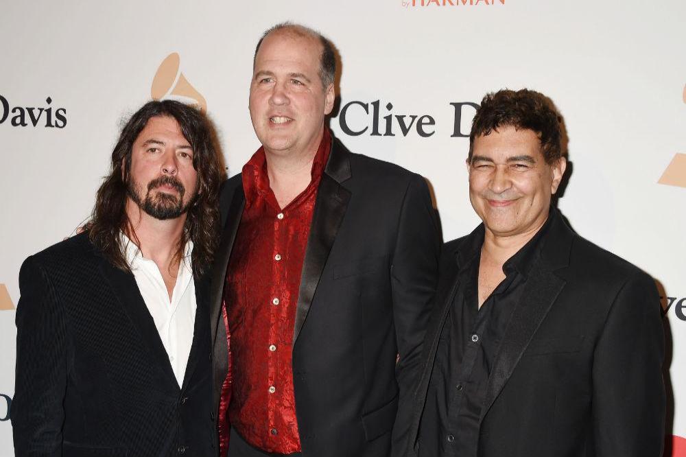 Dave Grohl, Krist Novoselic and Pat Smear