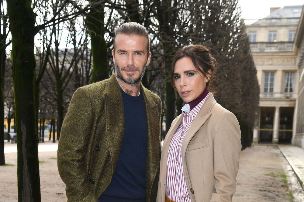 David Beckham left a very cheeky note with Victoria's lunch