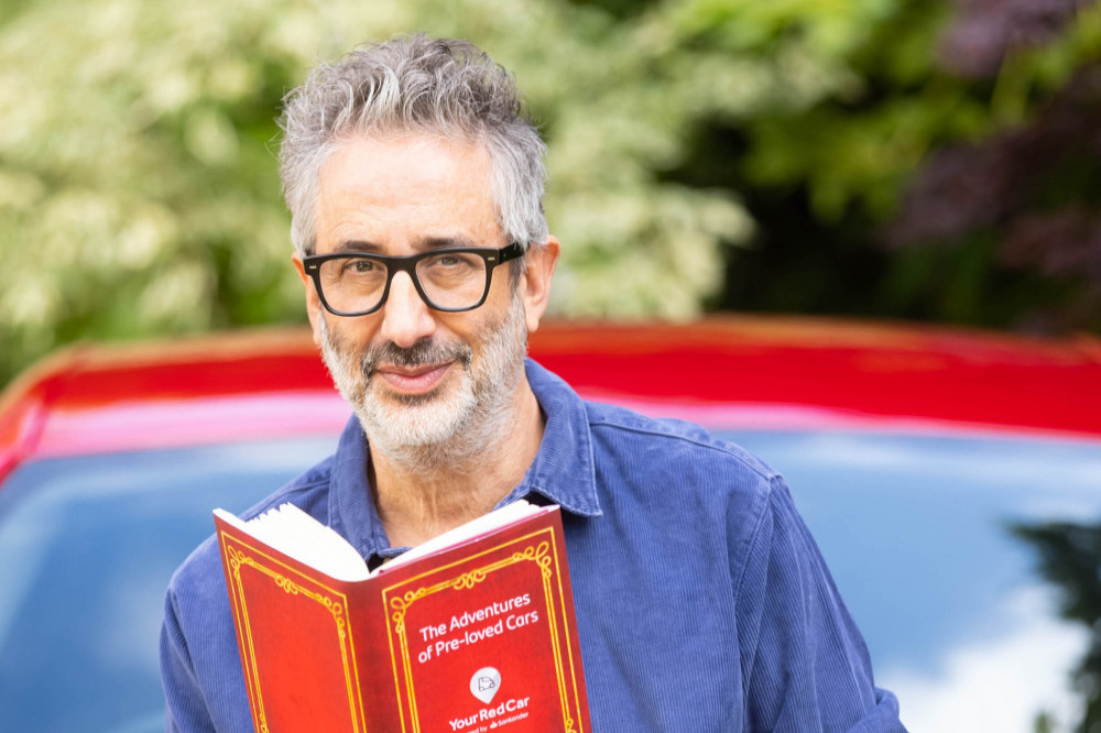 David Baddiel's The Adventures of Pre-Loved Cars book
