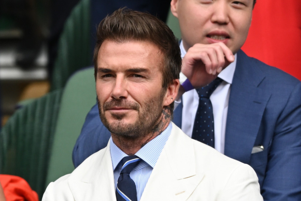 David Beckham has shown off his family's new pet rabbit