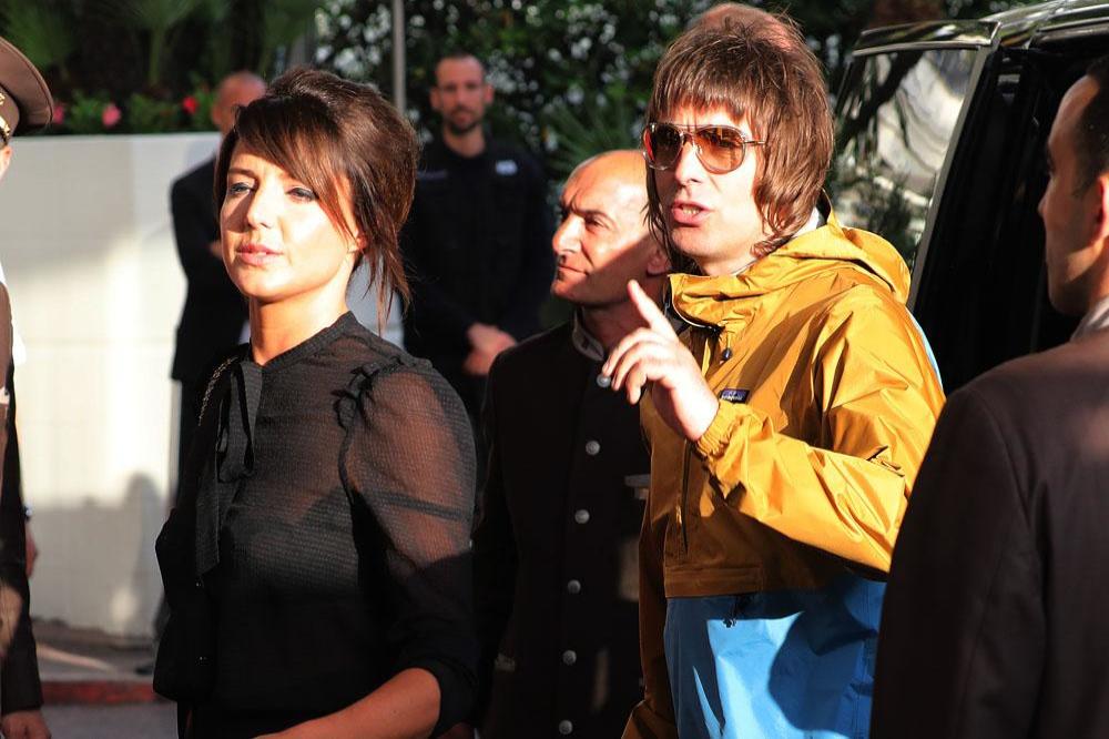 Debbie Gwyther and Liam Gallagher in Cannes