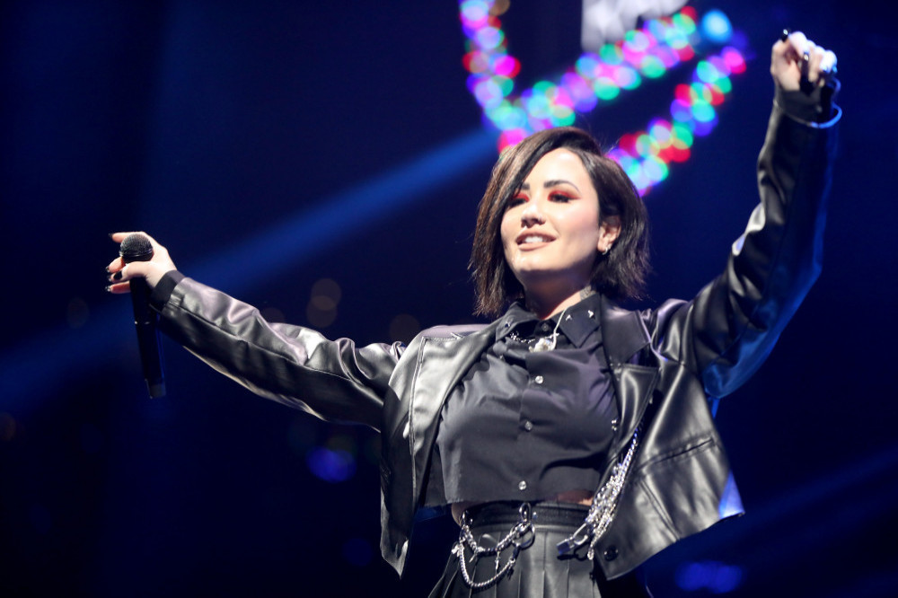 Demi Lovato collaborates with LE SSERAFIM