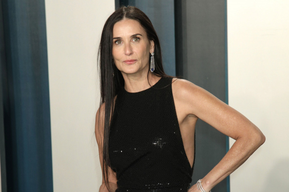 Demi Moore is fine with her daughters wearing her clothes