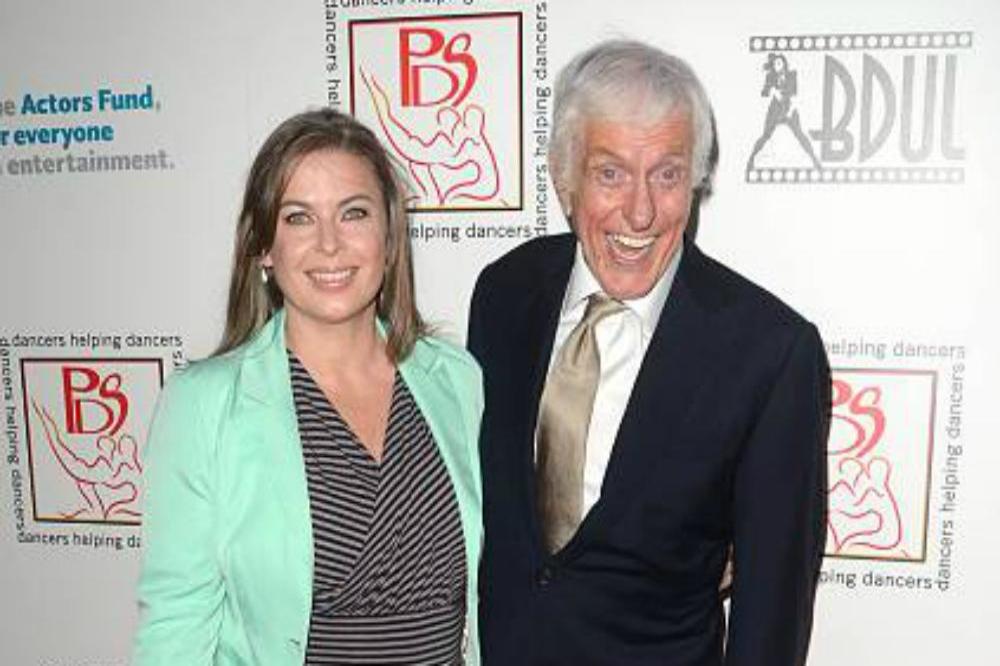 Dick Van Dyke with his wife