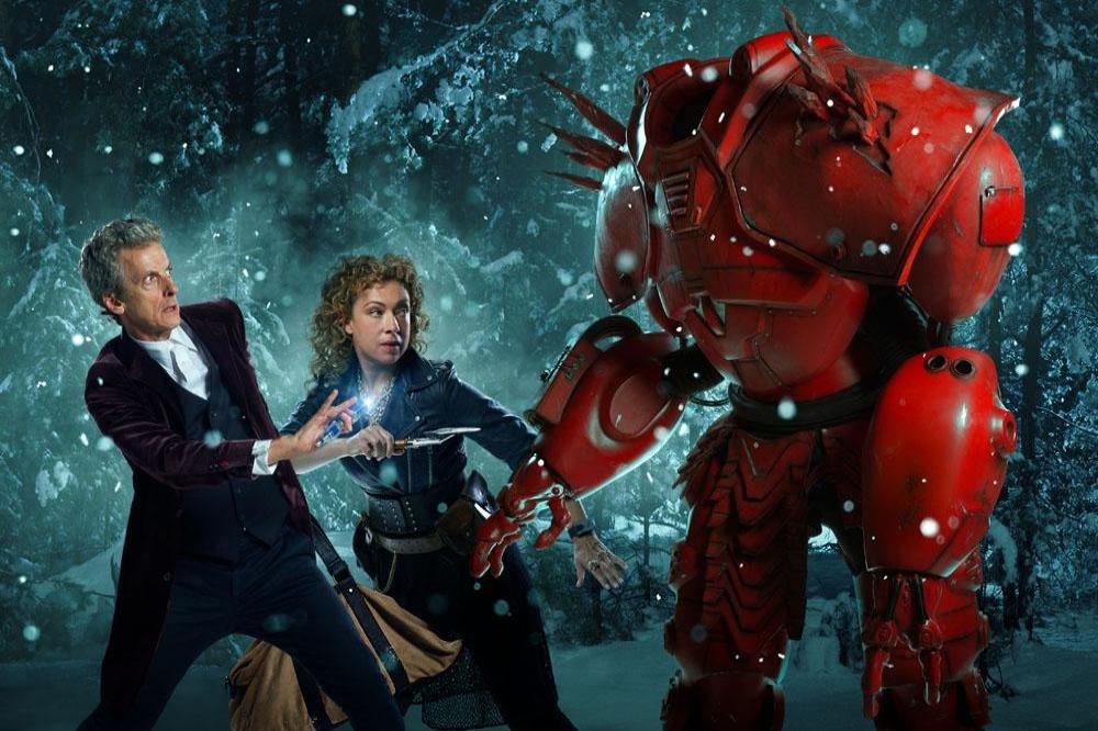 Doctor Who and River Song take on Nardole in The Husbands of River Song