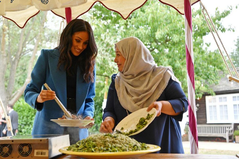 Duchess of Sussex at her cookbook launch