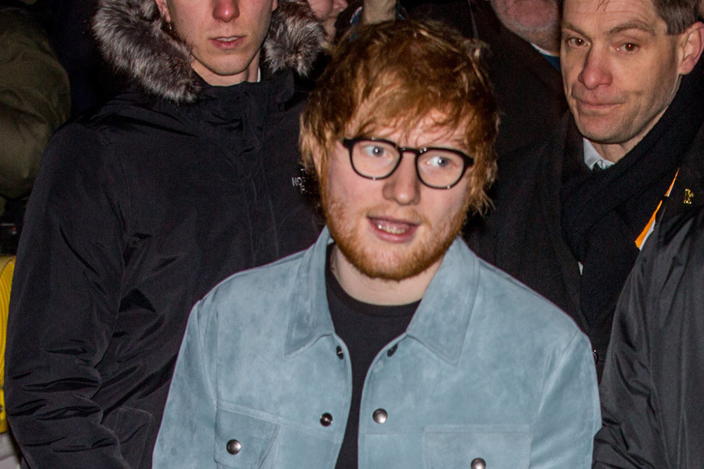 Ed Sheeran has taken up stargazing