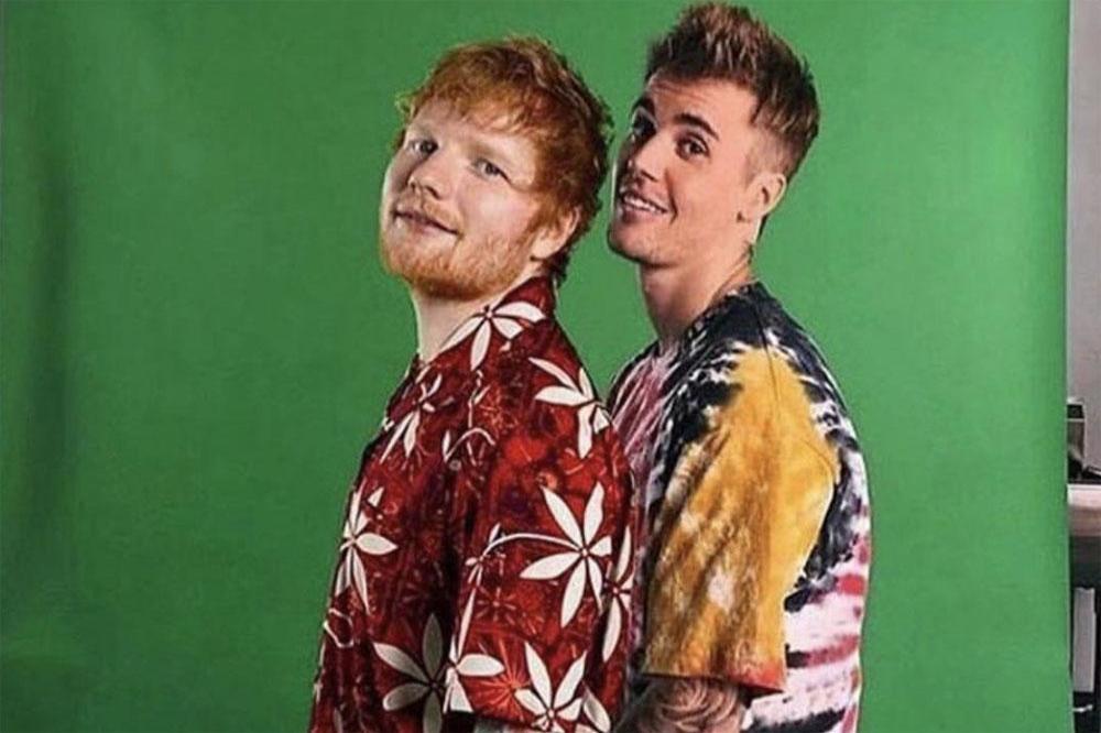 Ed Sheeran and Justin Bieber (c) Instagram 
