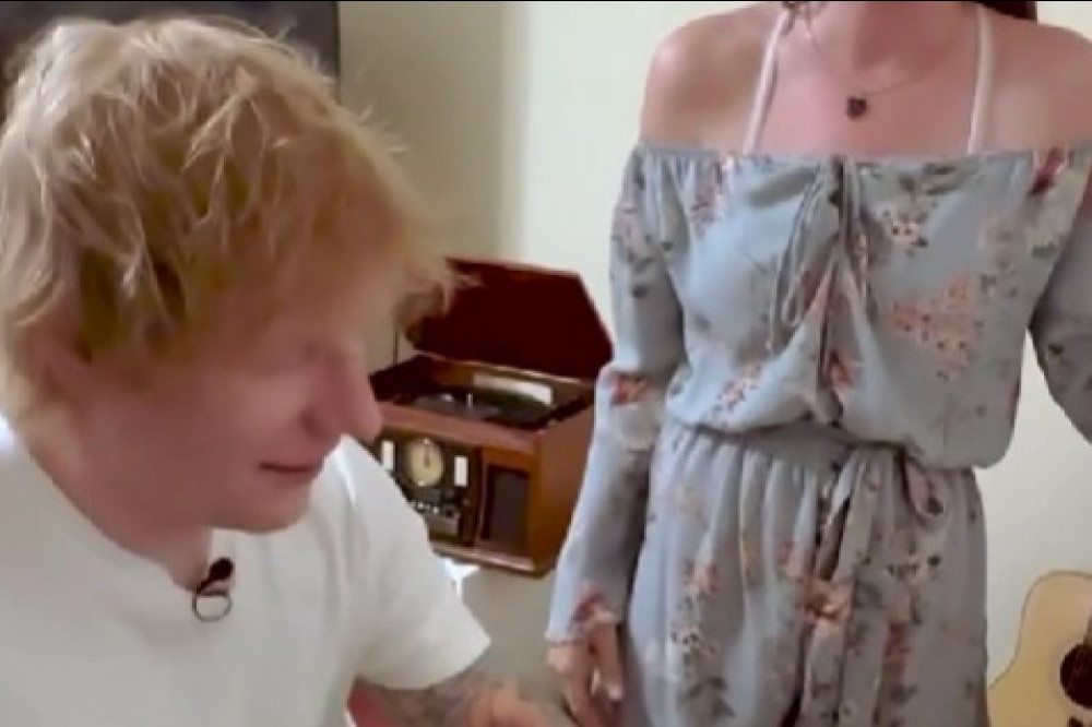 Ed Sheeran recorded his live album from different fan's living rooms