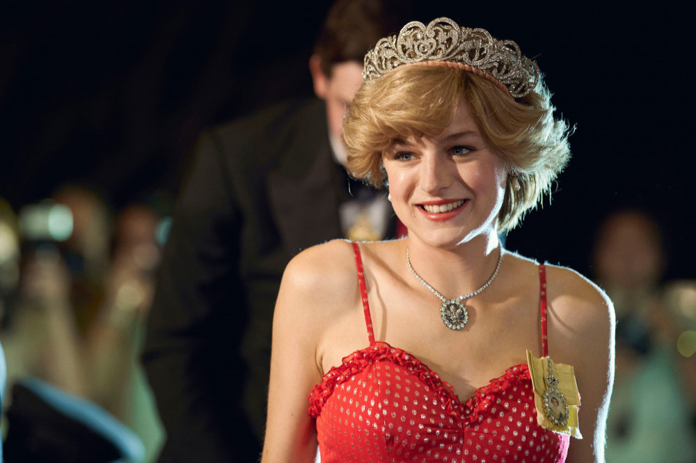 Emma Corrin as Princess Diana in 'The Crown'