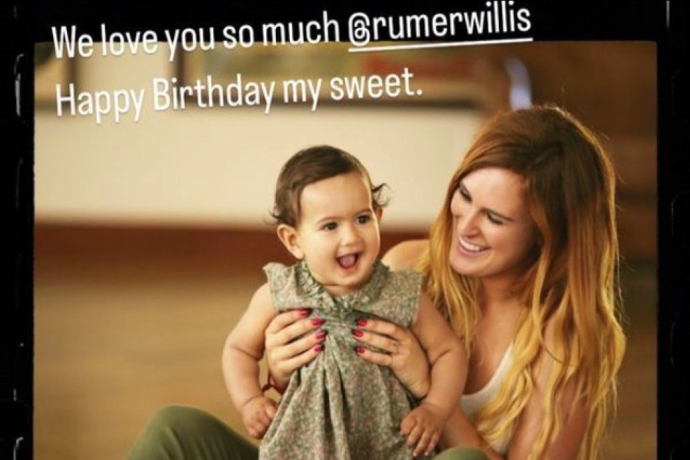 Emma Heming Willis has paid tribute to her dementia-stricken husband Bruce Willis’ daughter Rumer on her 35th birthday