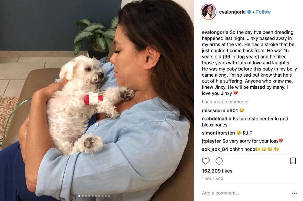 Eva Longoria's Instagram (c) post