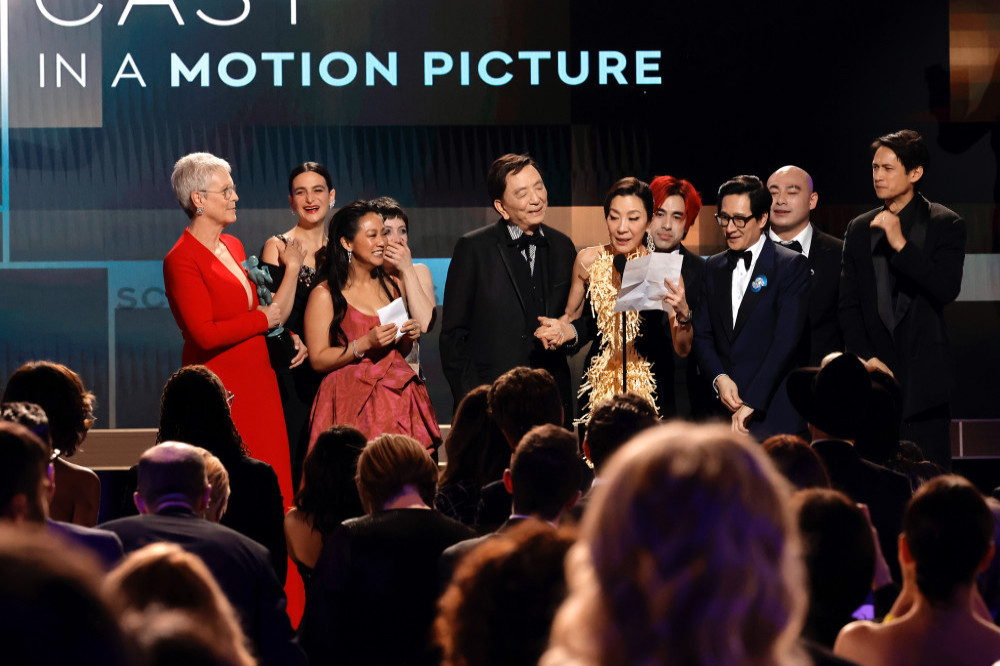 Everything Everywhere All At Once won big at the SAG Awards
