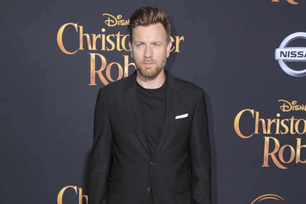 Ewan McGregor had a mishap with his lightsaber