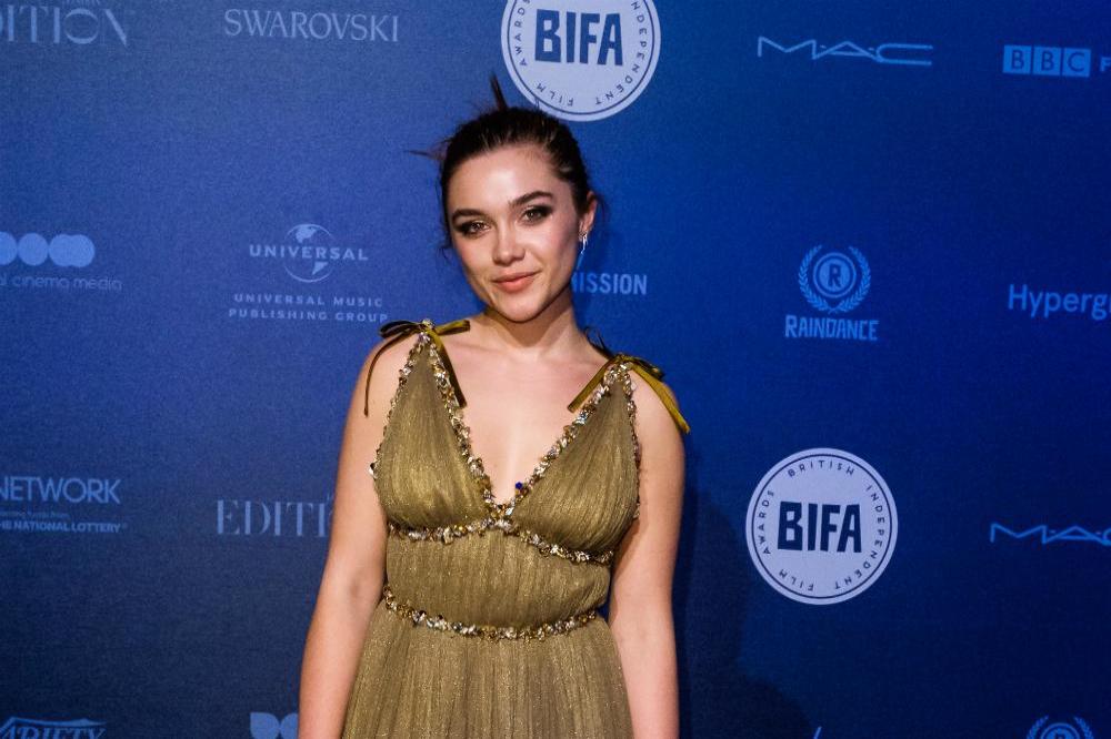 Florence Pugh at the British Independent Film Awards