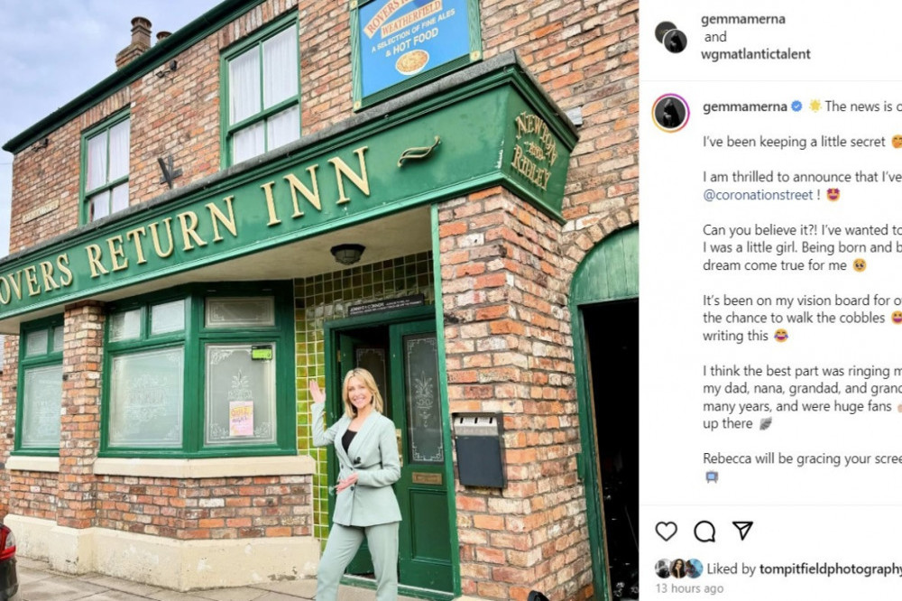 Gemma Merna has joined the cast of Coronation Street - Instagram-GemmaMerna