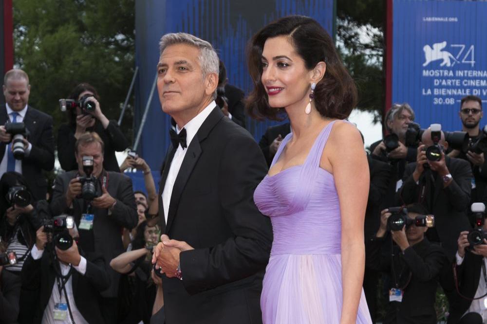 George and Amal Clooney