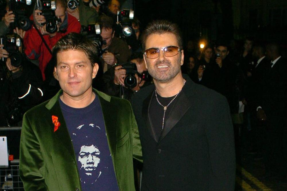 Kenny Goss and George Michael in 2008