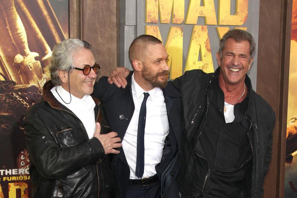 George Miller, Tom Hardy, Mel Gibson 'Mad Max: Fury Road' Premiere 