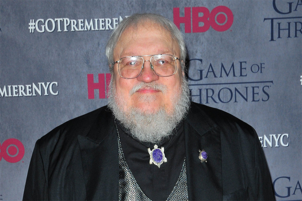 George R.R. Martin at the Game of Thrones series launch