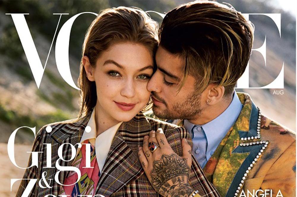 Gigi Hadid and Zayn Malik cover Vogue US